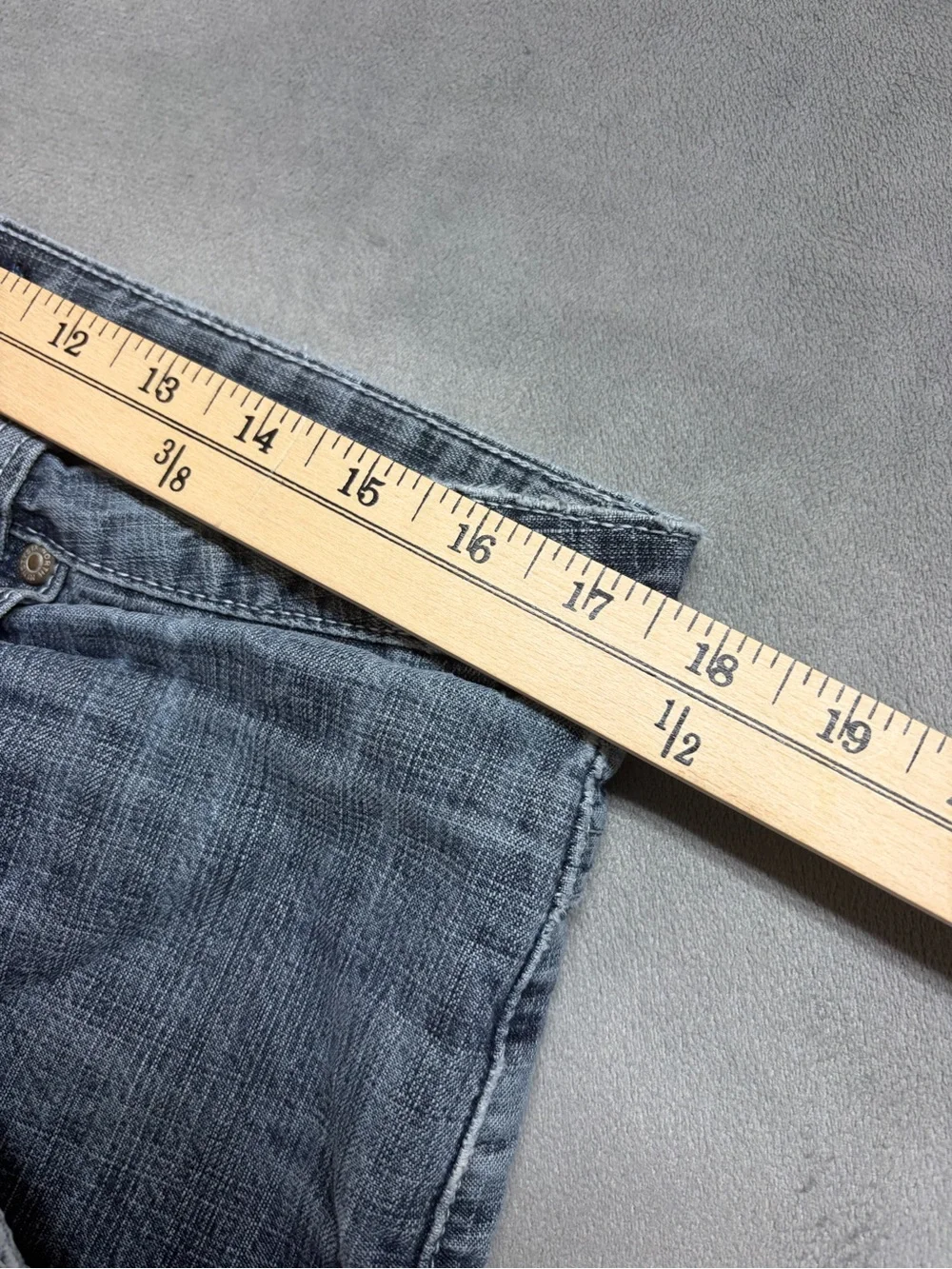 Ninety Six Denim Co Shorts Mens 34 Y2K Baggy Distressed Embroidered Hip Hop 1996